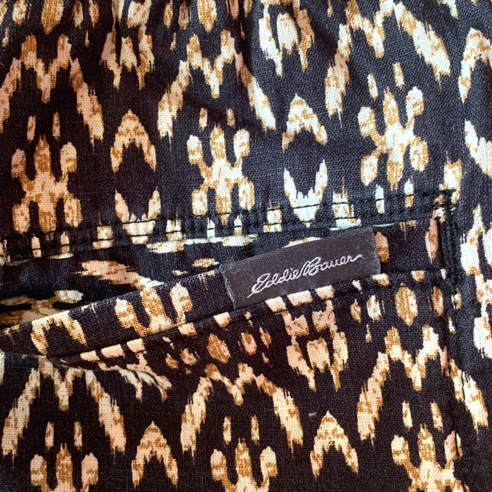 Eddie Bauer Briar Linen Shorts Sz XL - Picture 3 of 3